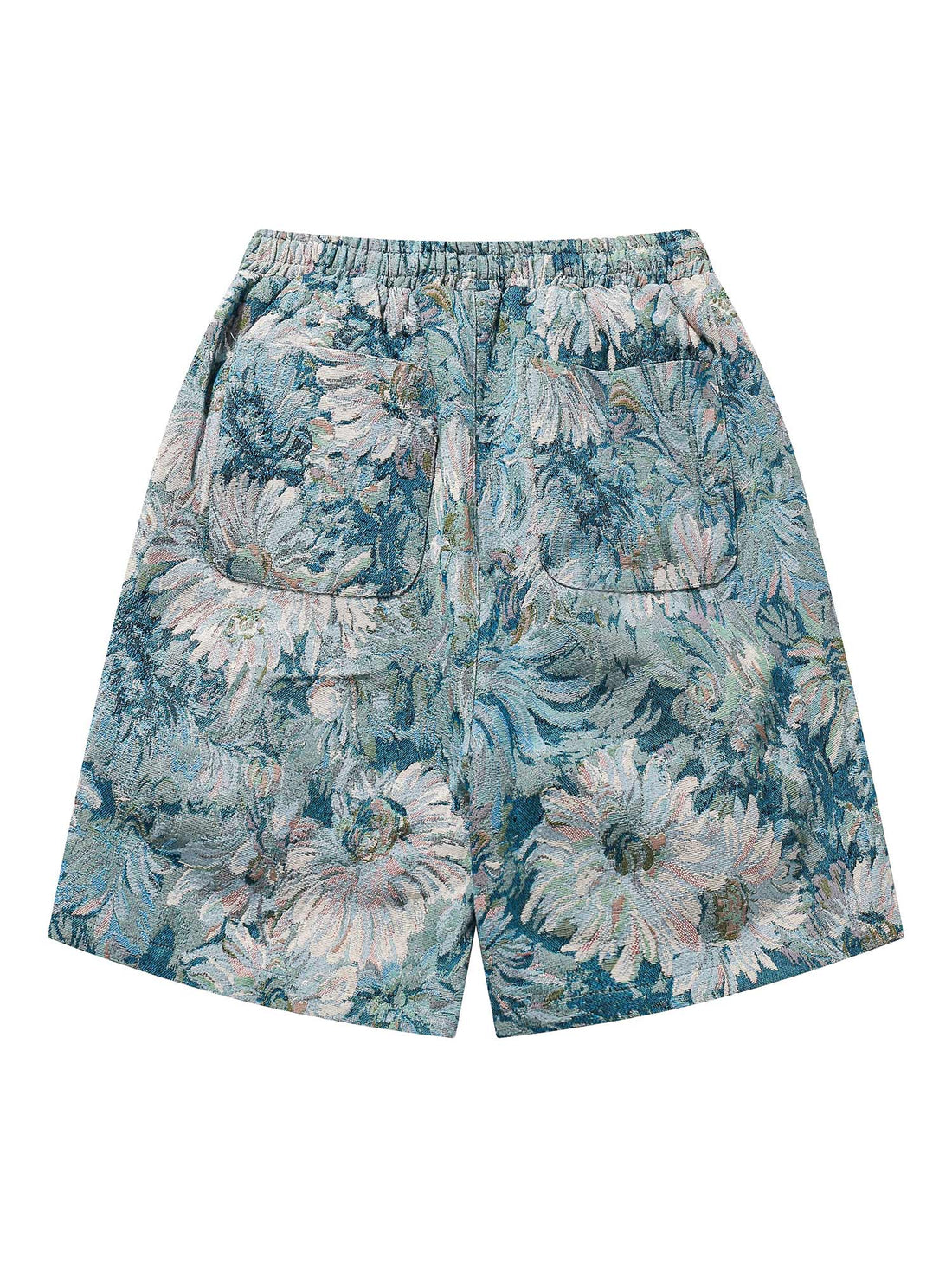 High Street Jacquard Embroidery Shorts