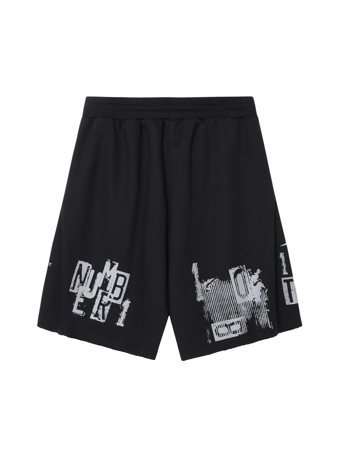 Retro Sports Drawstring Casual Shorts