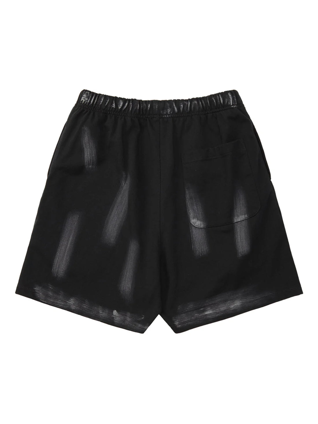 American Retro Spray Paint Casual Shorts